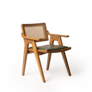 Muse Dining Chair (Cane back & Cushioned Seat)
