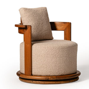 Piatto Arm Chair Rotating