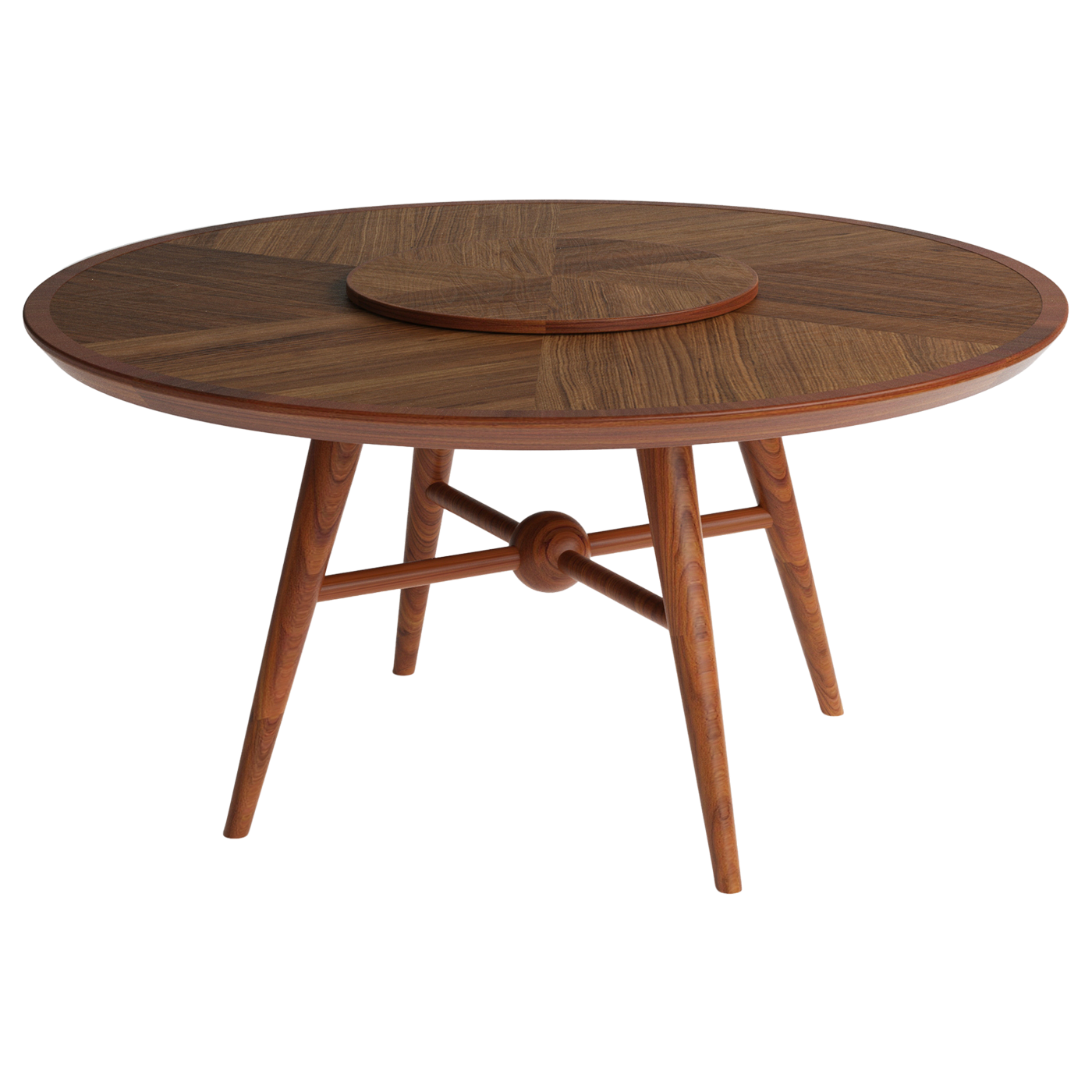 Aurum Dining Table – Round (Wooden Top)