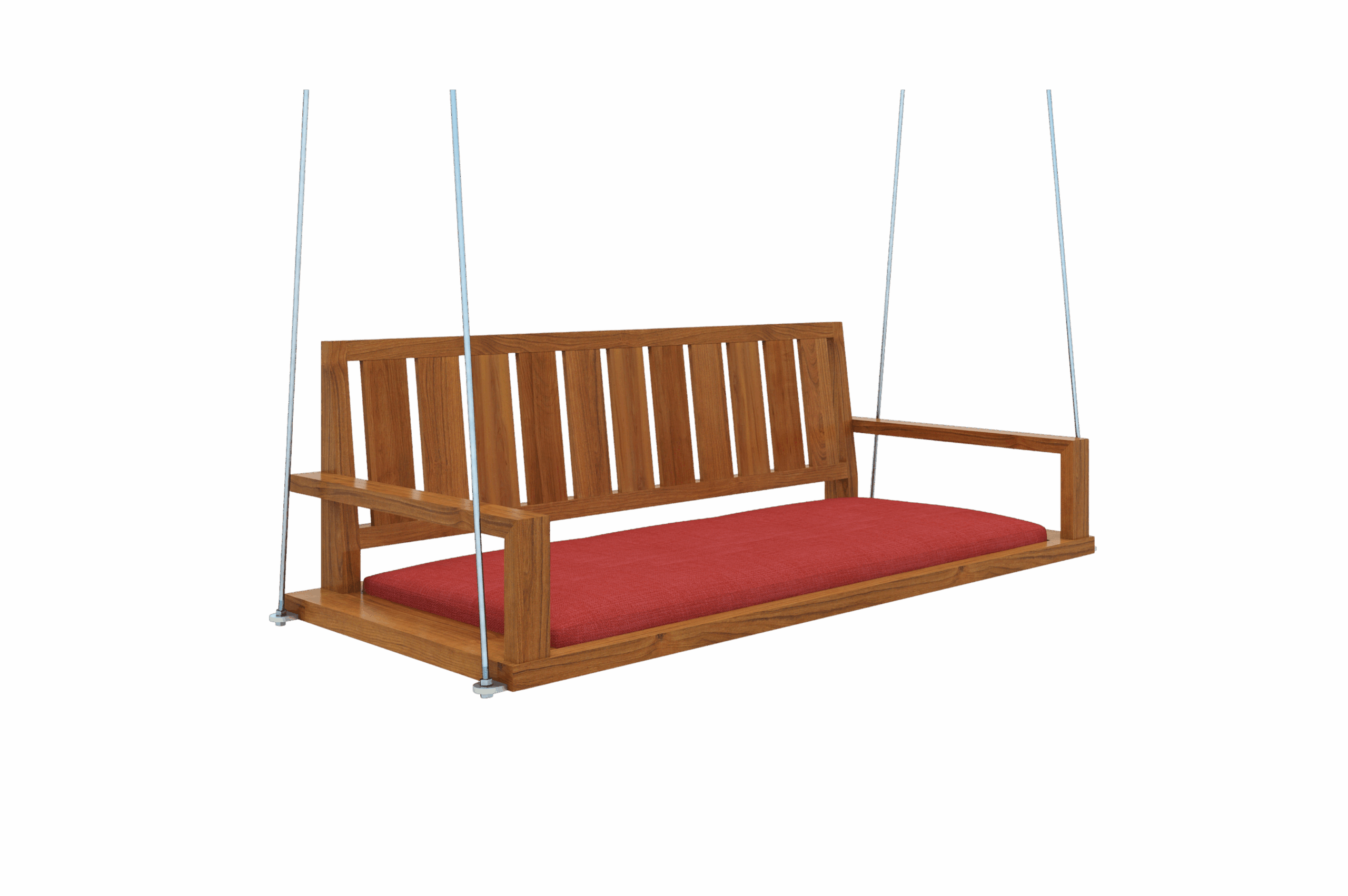 Fillet Swing - Wooden back & Cushioned seat