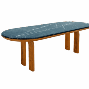 Pebble Dining Table (Stone Top)