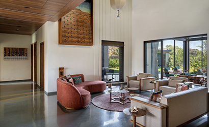 THE HOUSE OF FLOATING SLABS