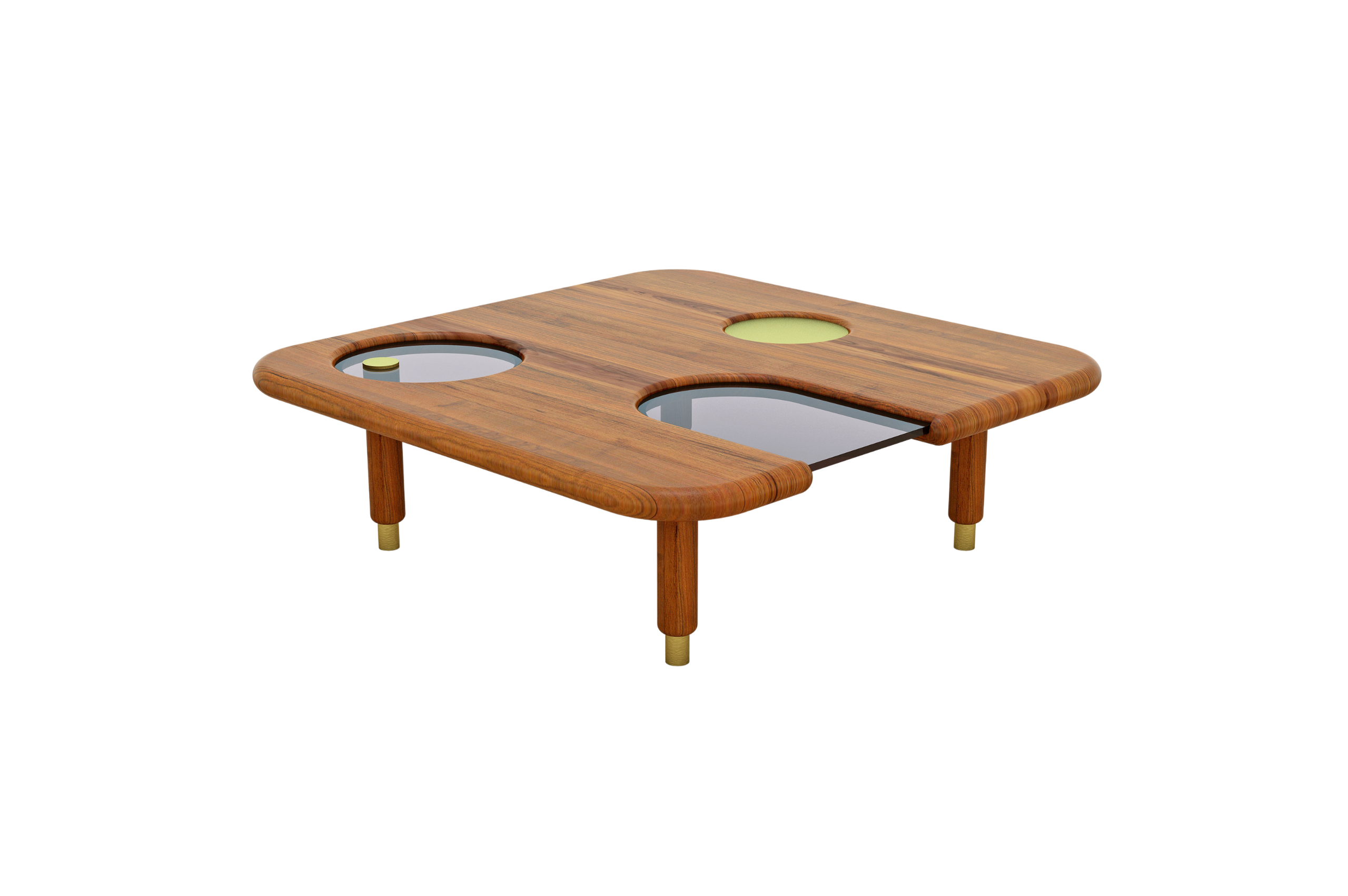 Pebble Center Table (Square)